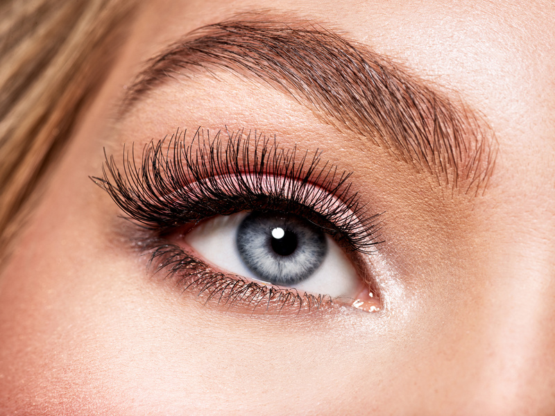 Macro Shot of Young  Woman's Beautiful Eye.